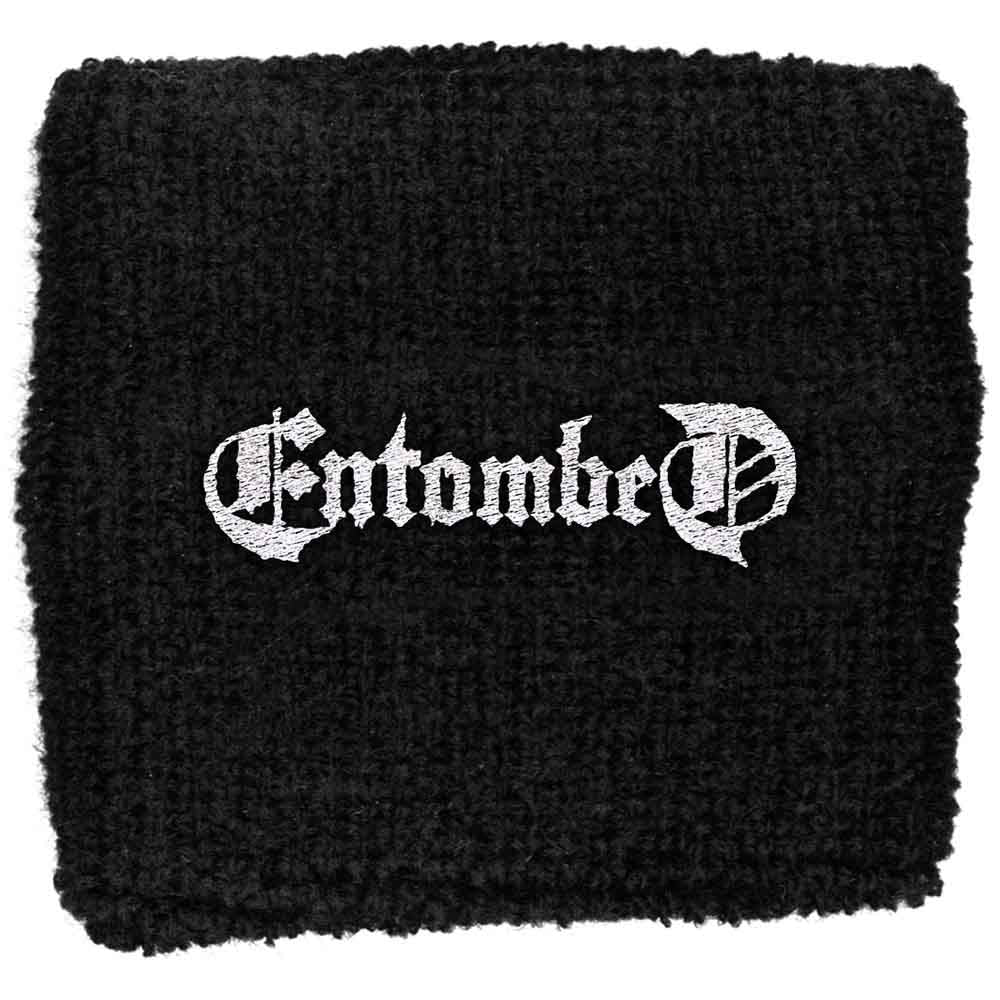 Entombed Embroidered Wristband: Logo