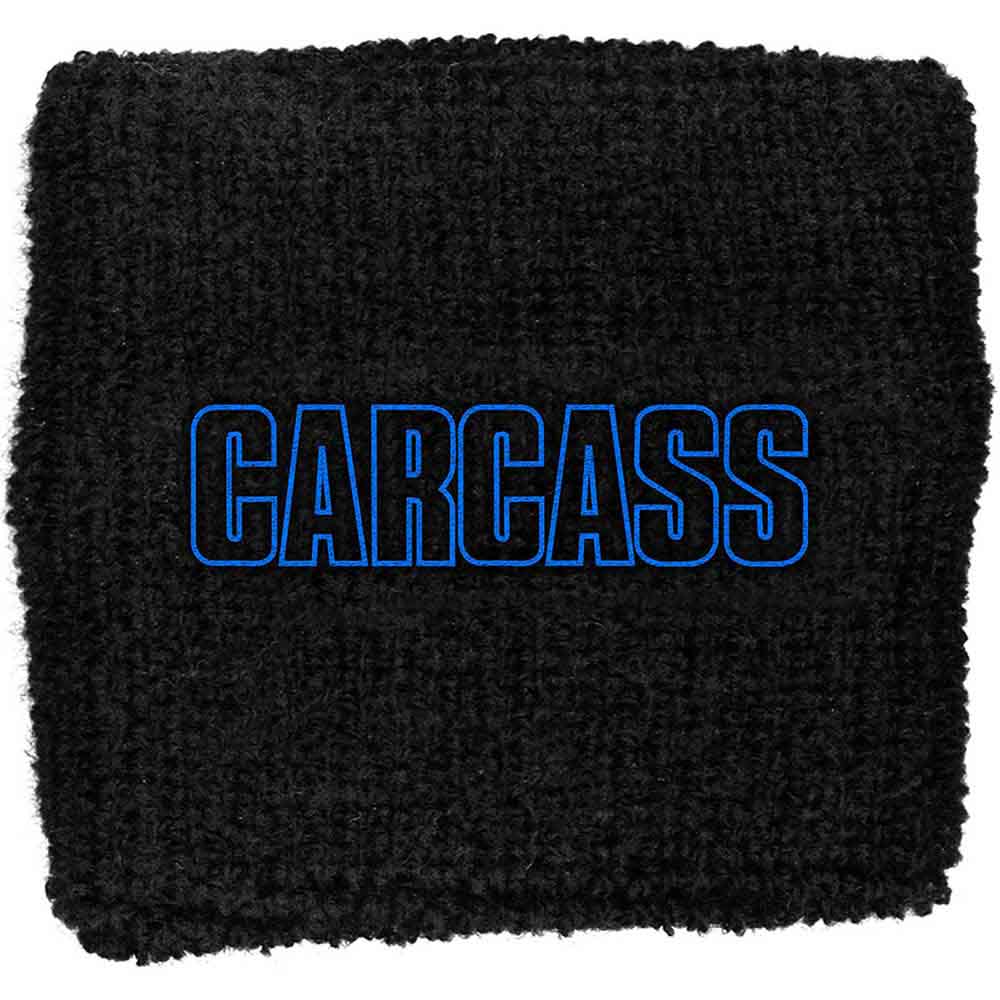 Carcass Embroidered Wristband: Logo