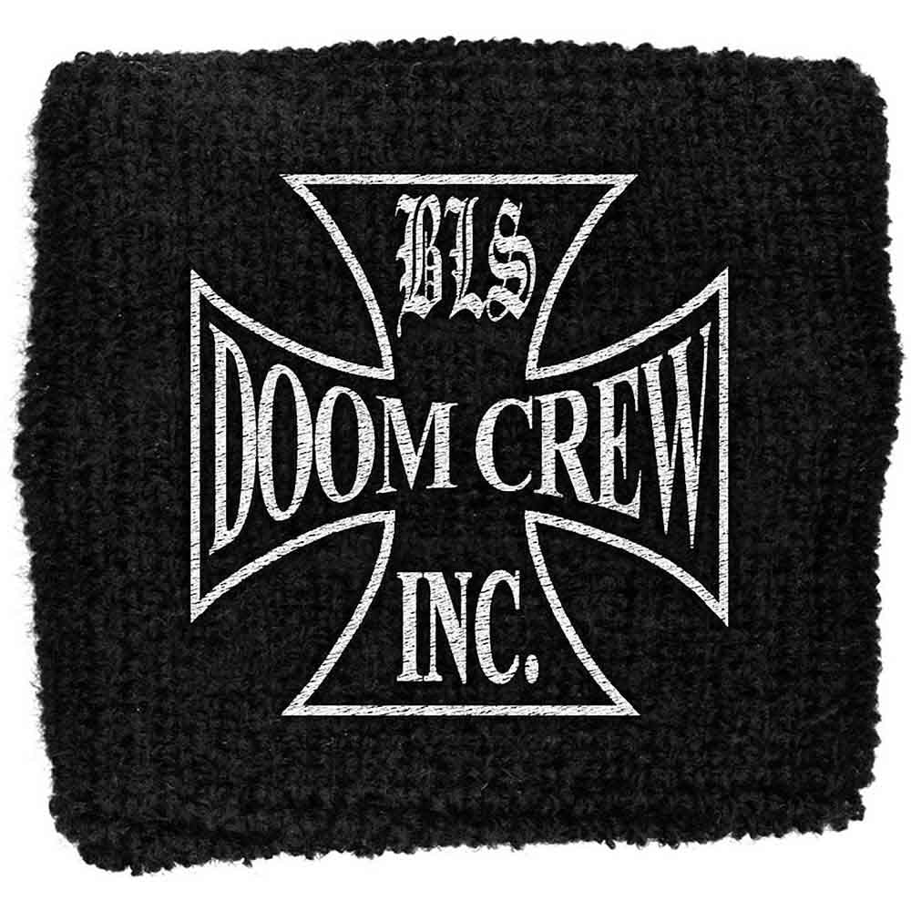 Black Label Society Embroidered Wristband: Doom Crew