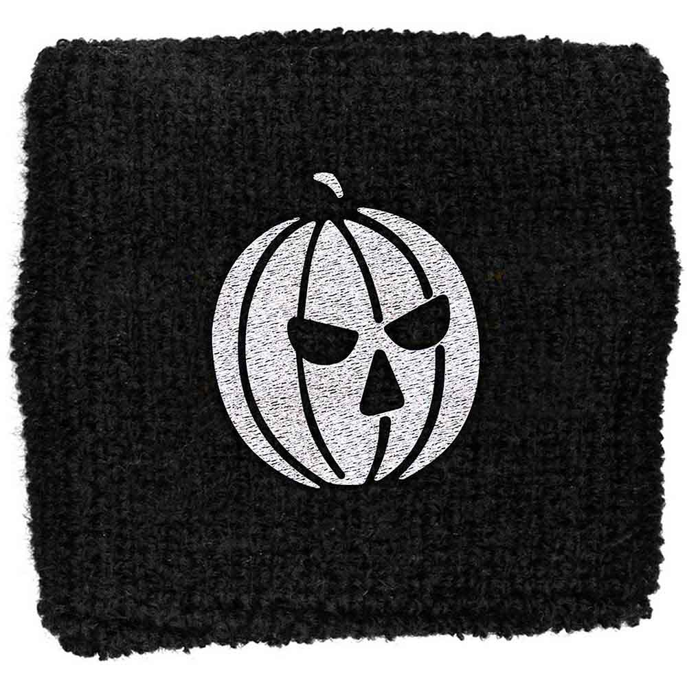 Helloween Embroidered Wristband: Pumpkin