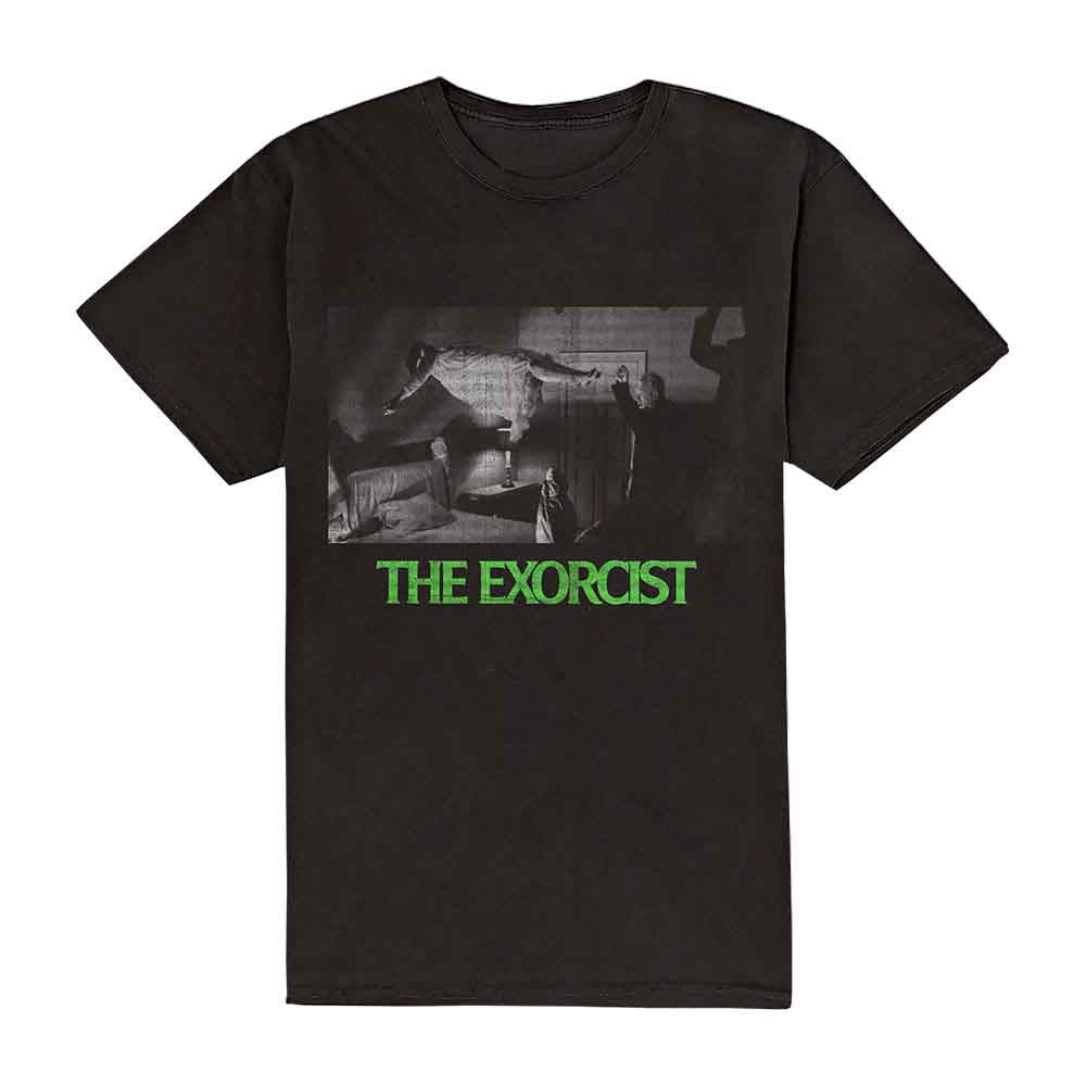 The Exorcist Unisex T-Shirt: Graphic Logo (Black)