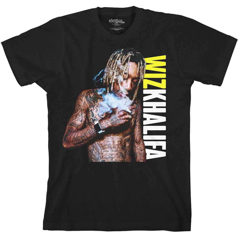 Wiz Khalifa Unisex T-Shirt: Blazer (Black)