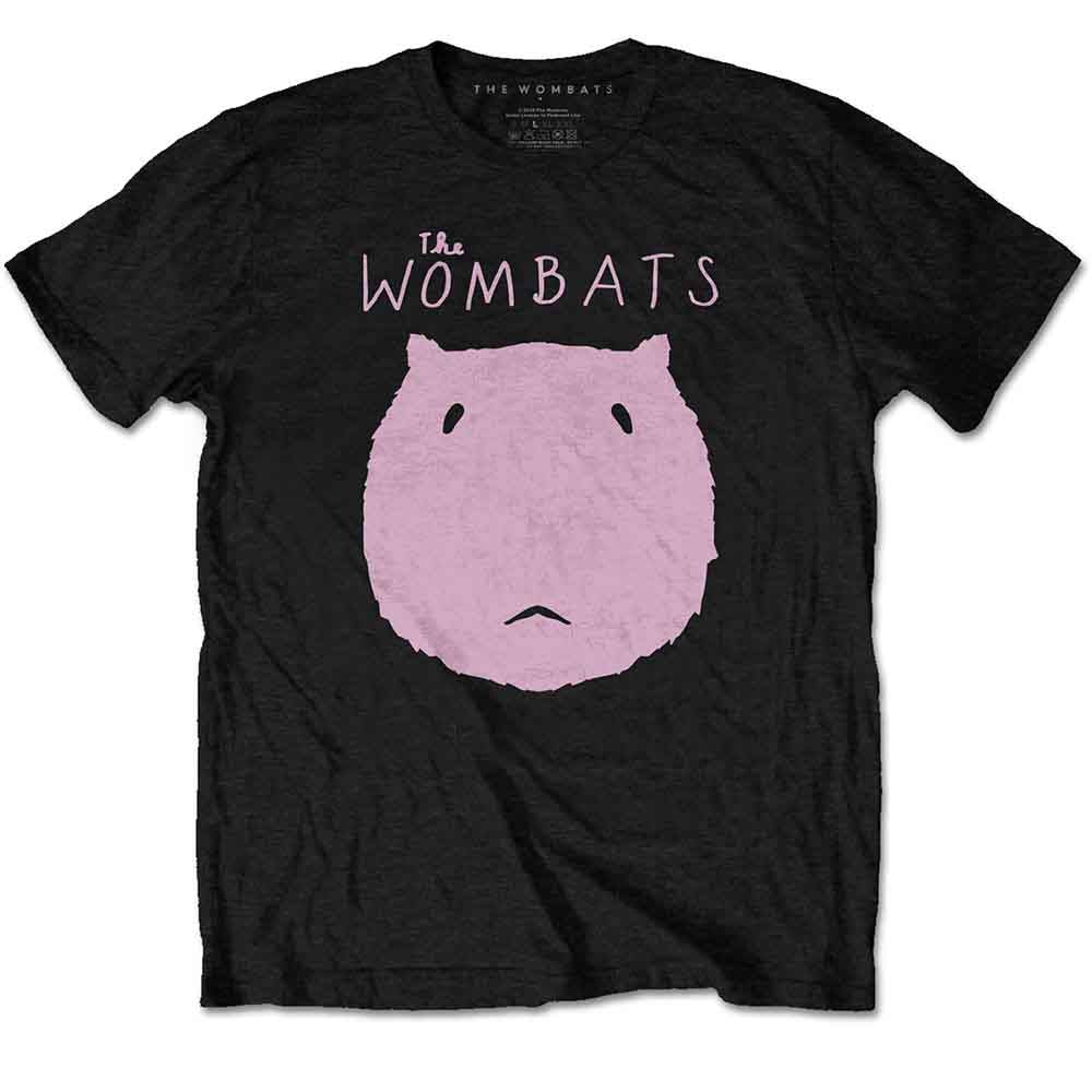 The Wombats Unisex T-Shirt: Logo (Black)