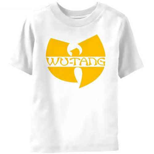 Wu-Tang Clan Kids Toddler T-Shirt: Logo (White)