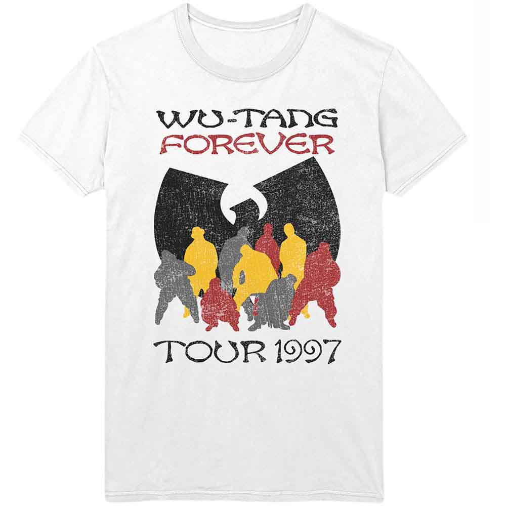 Wu-Tang Clan Unisex T-Shirt: Forever Tour '97 (White)