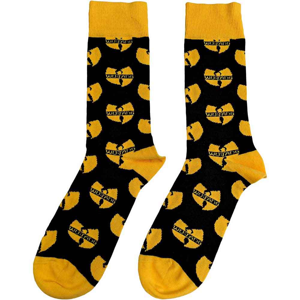 Logo Repeat Unisex Ankle Socks (UK Size 7 - 11) | Wu-Tang Clan