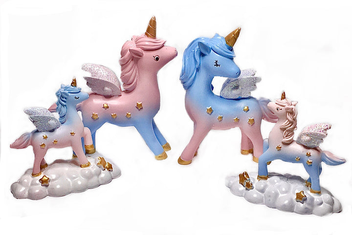 Winged Unicorn Figurines