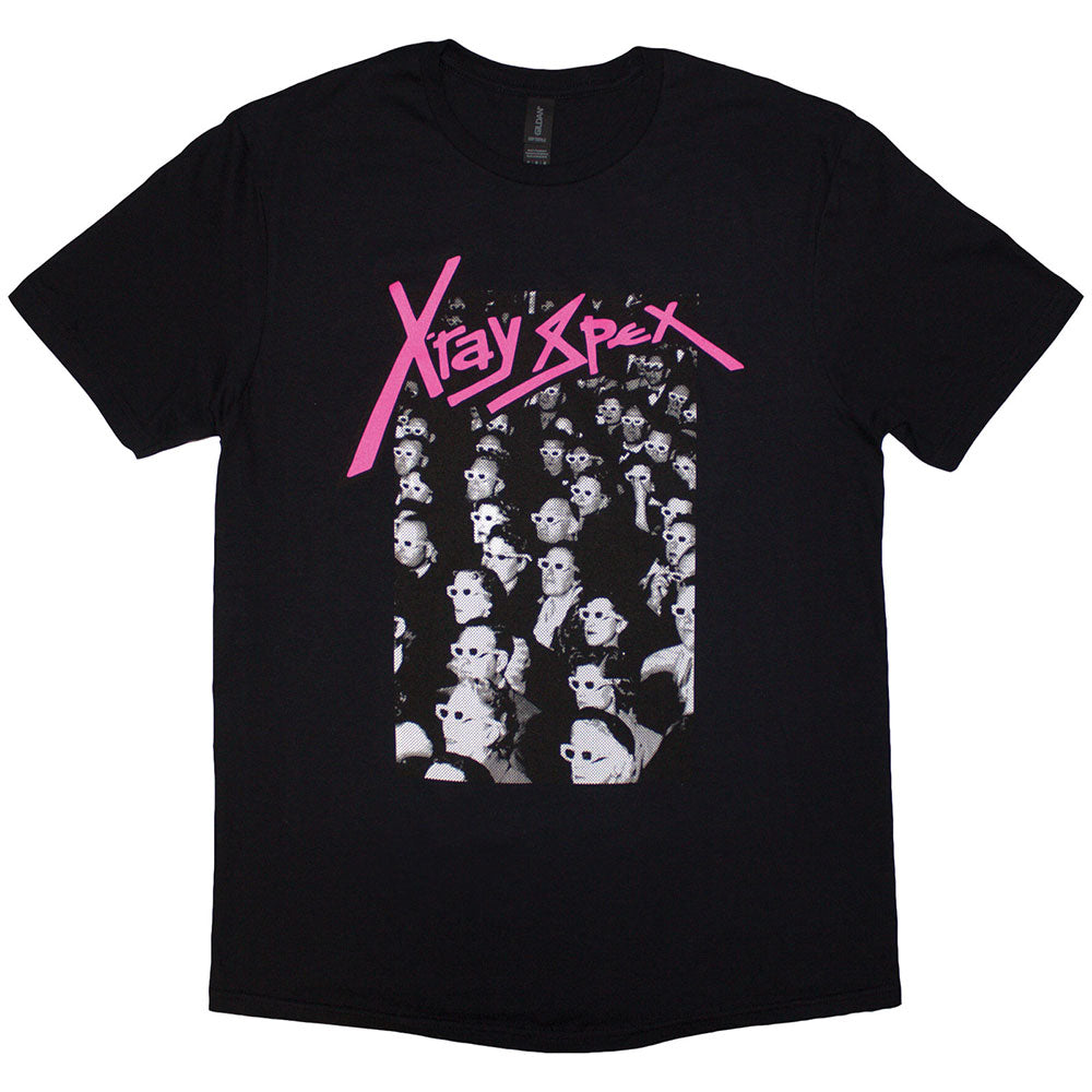 X-Ray Spex Unisex T-Shirt: 3D Cinema (Black)