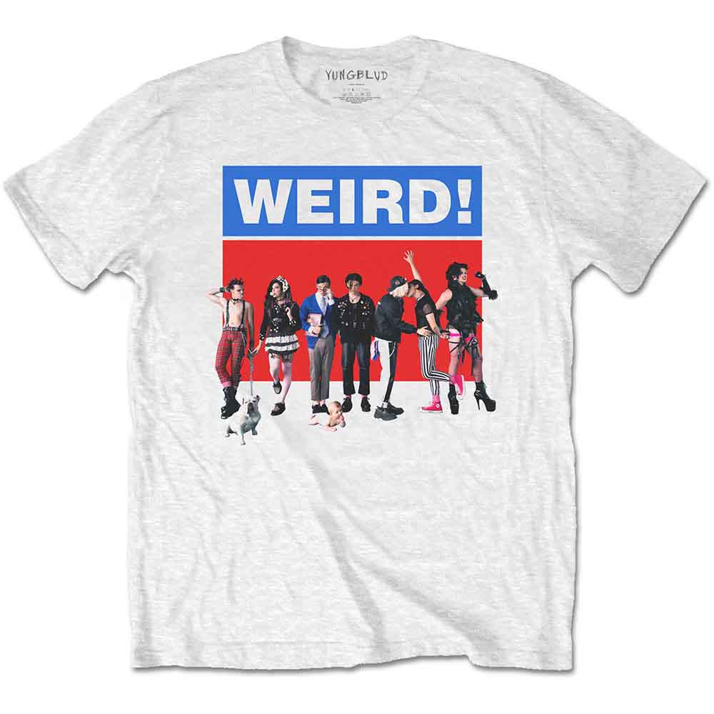 Yungblud Unisex T-Shirt: Weird (White)