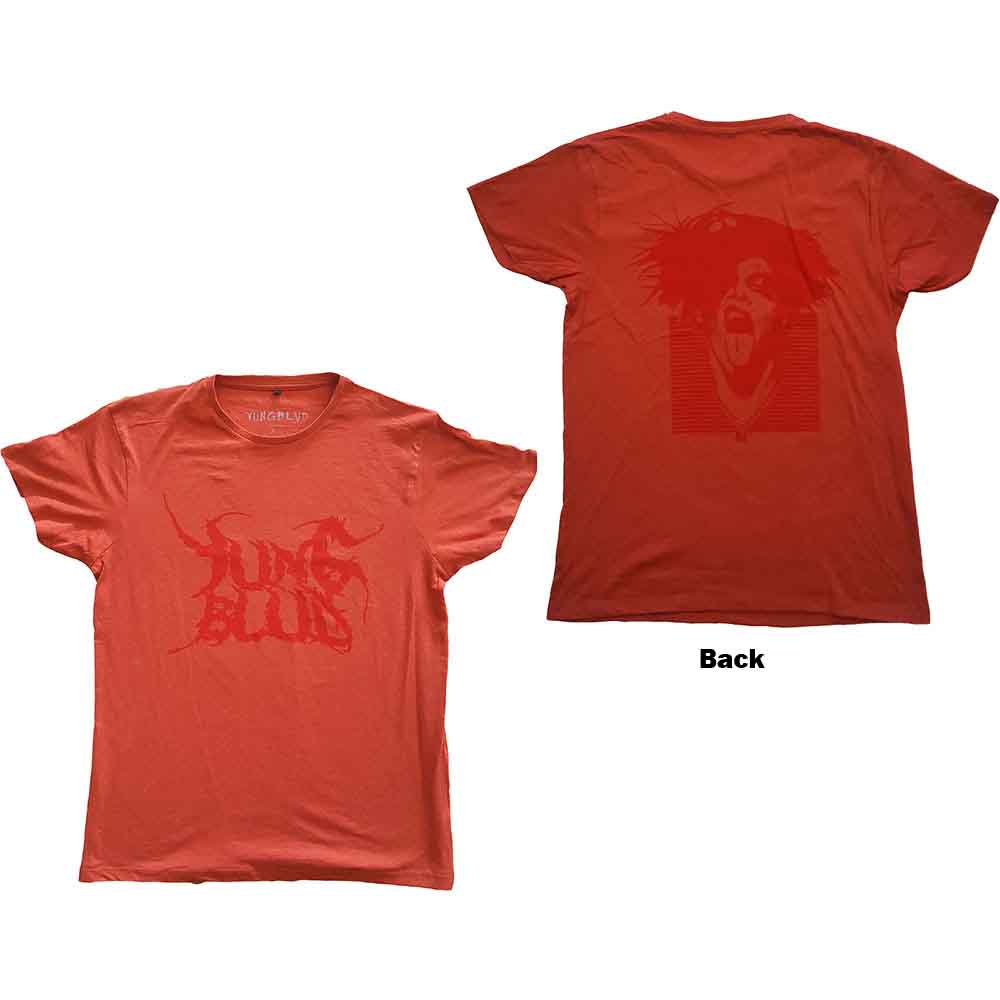 Yungblud Unisex T-Shirt: DEADHAPPY (Red) (Back Print)
