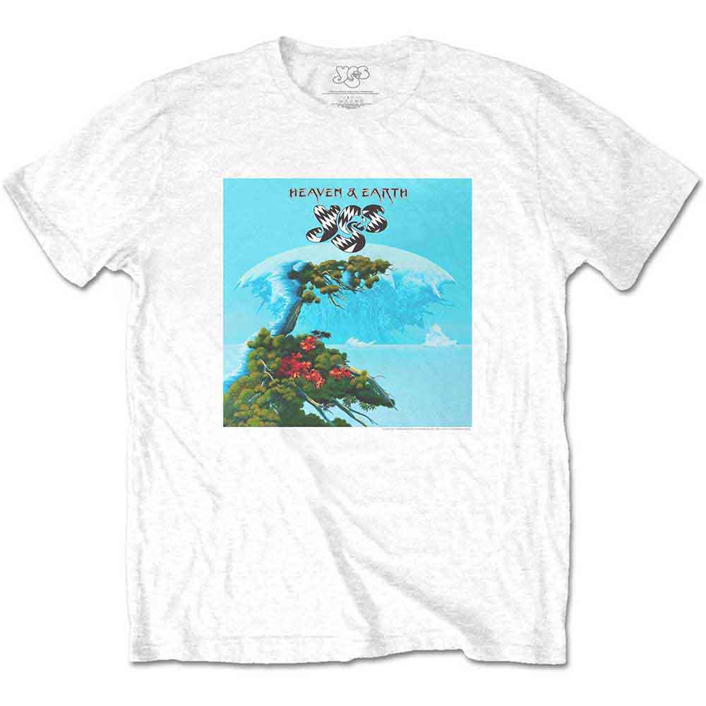 Yes Unisex T-Shirt: Heaven & Earth (White)