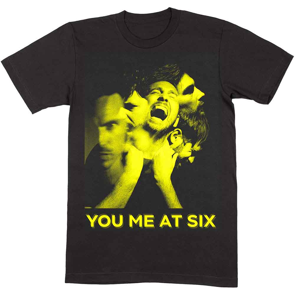 You Me At Six Unisex T-Shirt: Suckapunch Photo (Black)