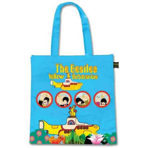 The Beatles Eco Shopper: Yellow Submarine (Blue) (Back Print)