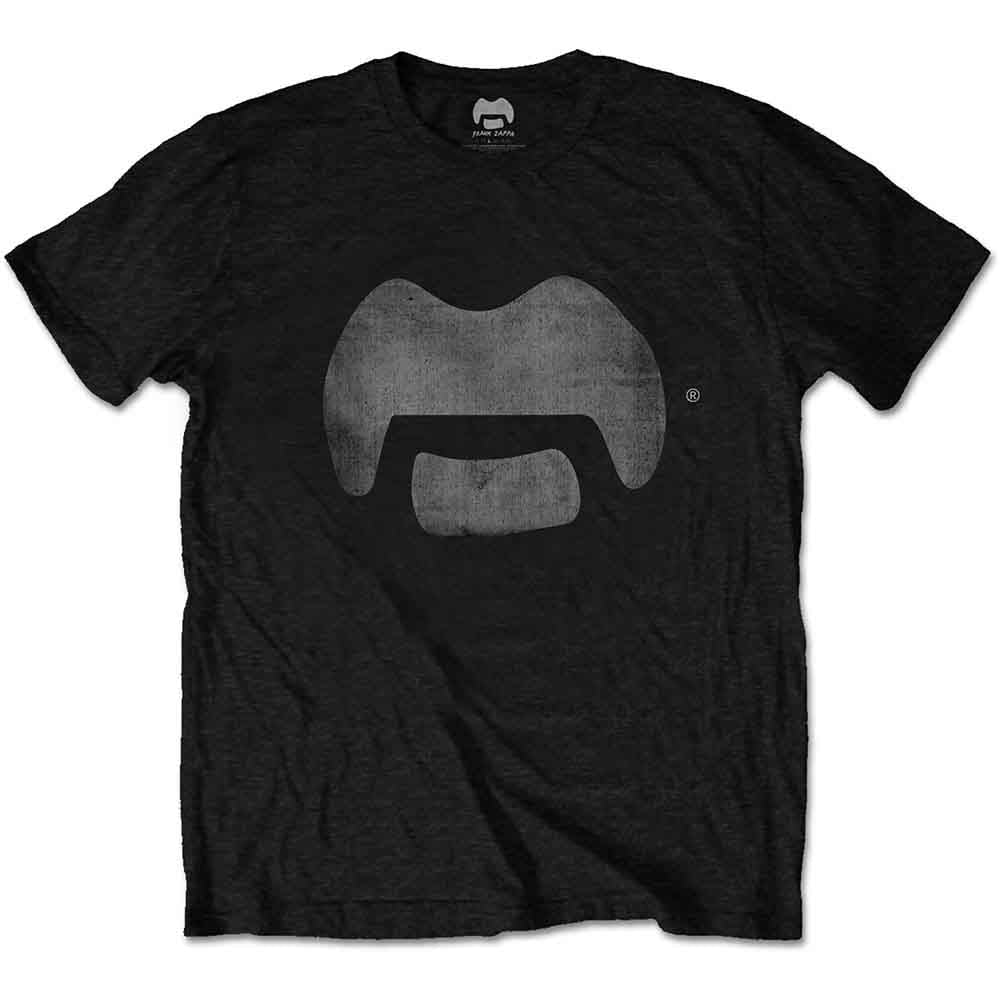 Frank Zappa Unisex T-Shirt: Tache (Black)