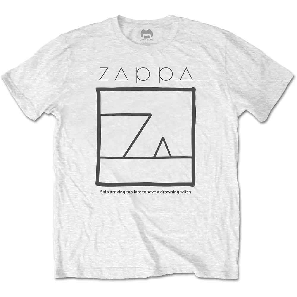 Frank Zappa Unisex T-Shirt: Drowning Witch (White)