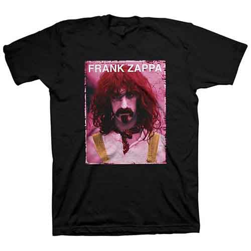 Frank Zappa Unisex T-Shirt: Hot Rats Gatefold Photo (Black)