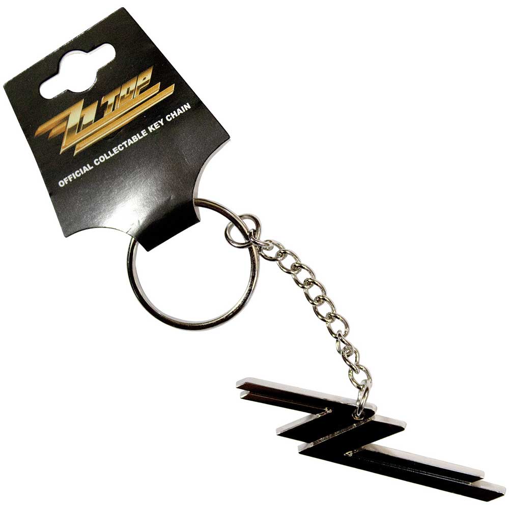 ZZ Top Keychain: Twin Zees Logo