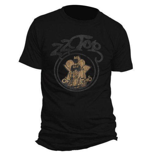 ZZ Top Unisex T-Shirt: Outlaw Village (Black)