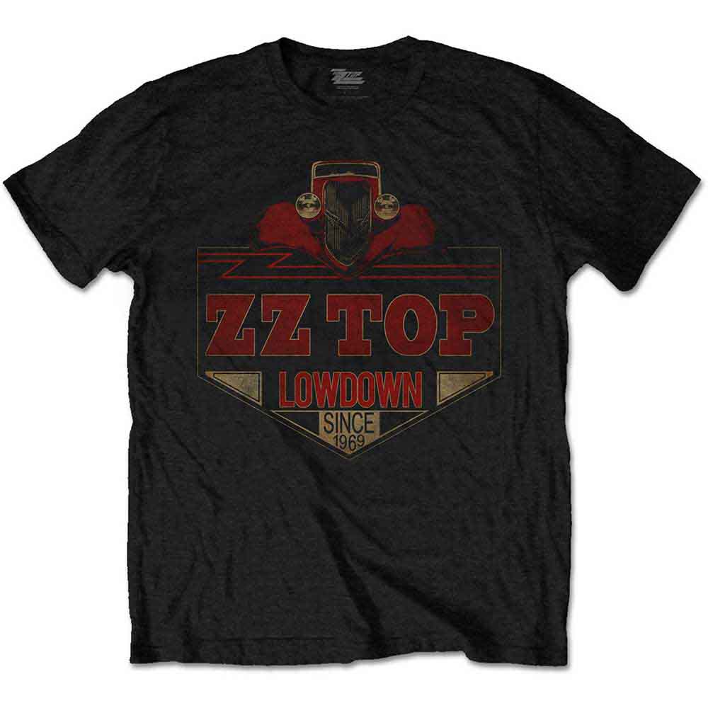 ZZ Top Unisex T-Shirt: Lowdown (Black)