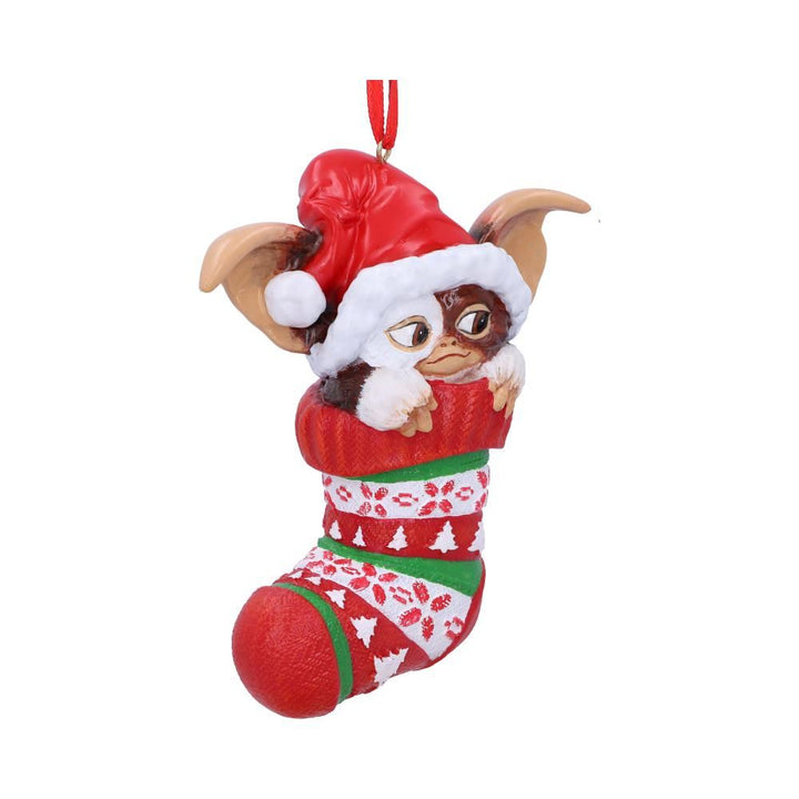 Gremlins Gizmo in Stocking Hanging Ornament 12cm