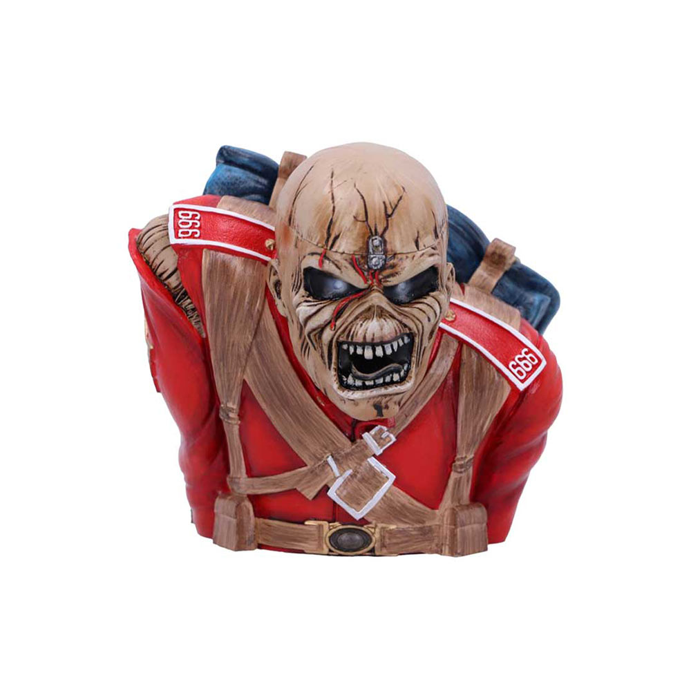 Pre-Order Iron Maiden The Trooper Bust Box (Small) 12cm