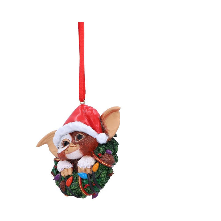 Gremlins Gizmo in Wreath Hanging Ornament 10cm