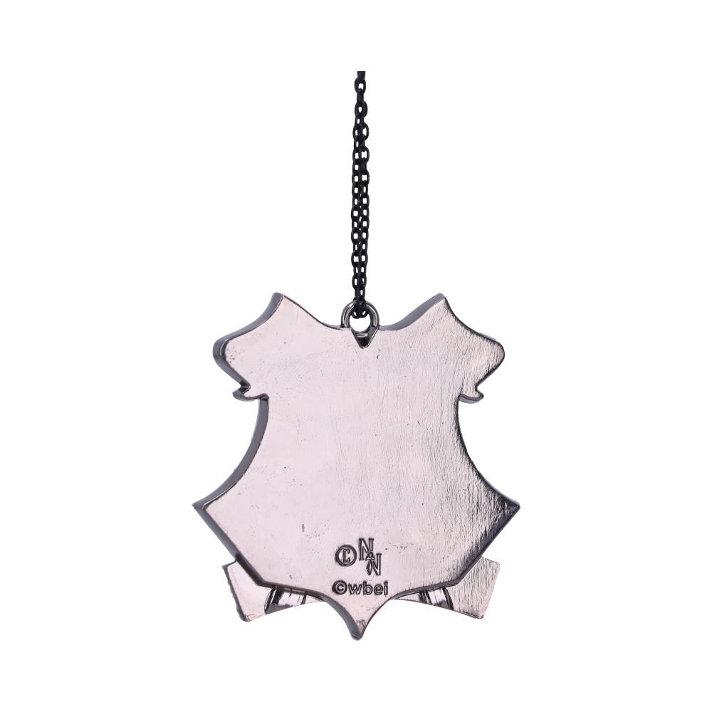 Harry Potter Hogwarts (Silver) Hanging Ornament