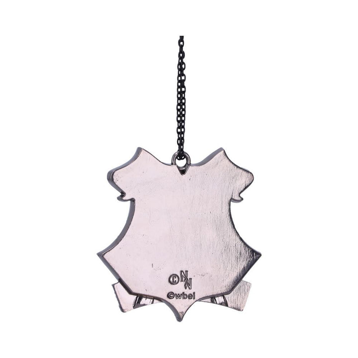 Harry Potter Hogwarts (Silver) Hanging Ornament