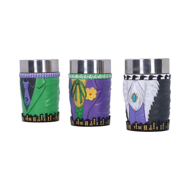 DC Batman Super-Villain Collectible Mini Cup Set