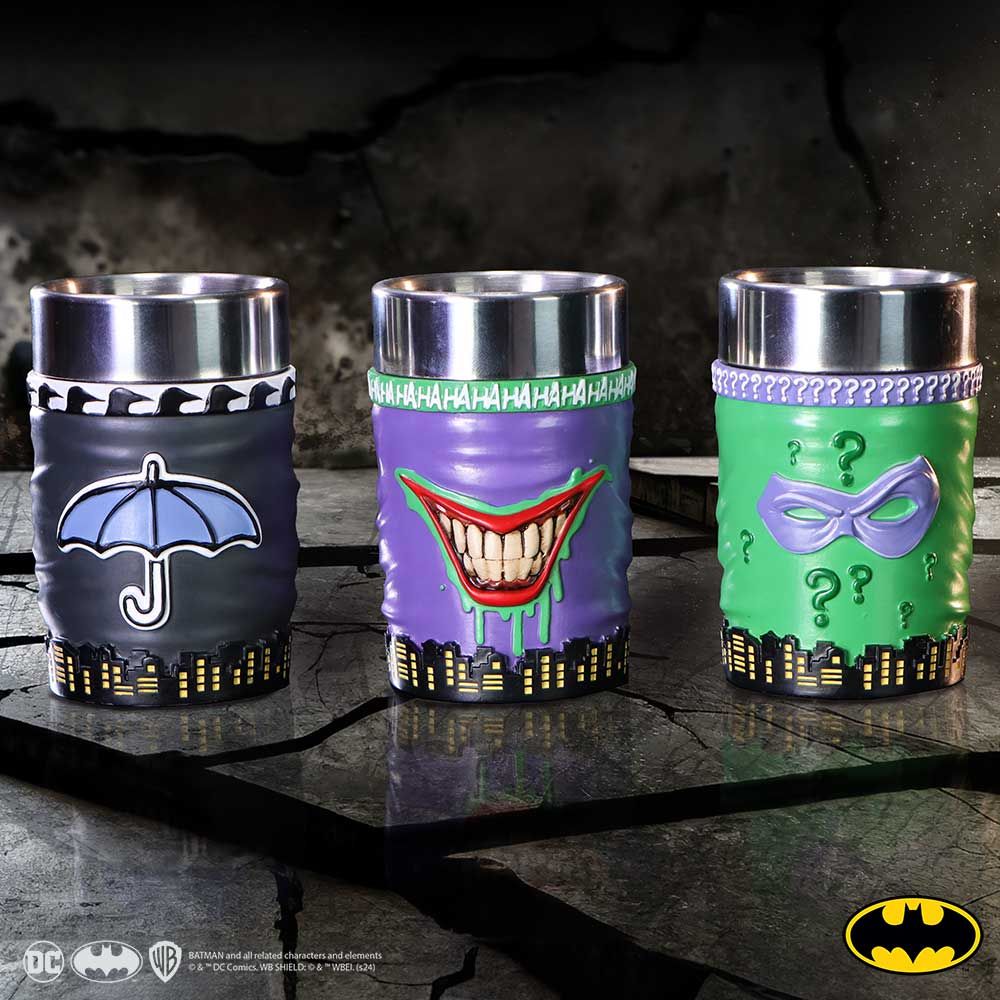 DC Batman Super-Villain Collectible Mini Cup Set