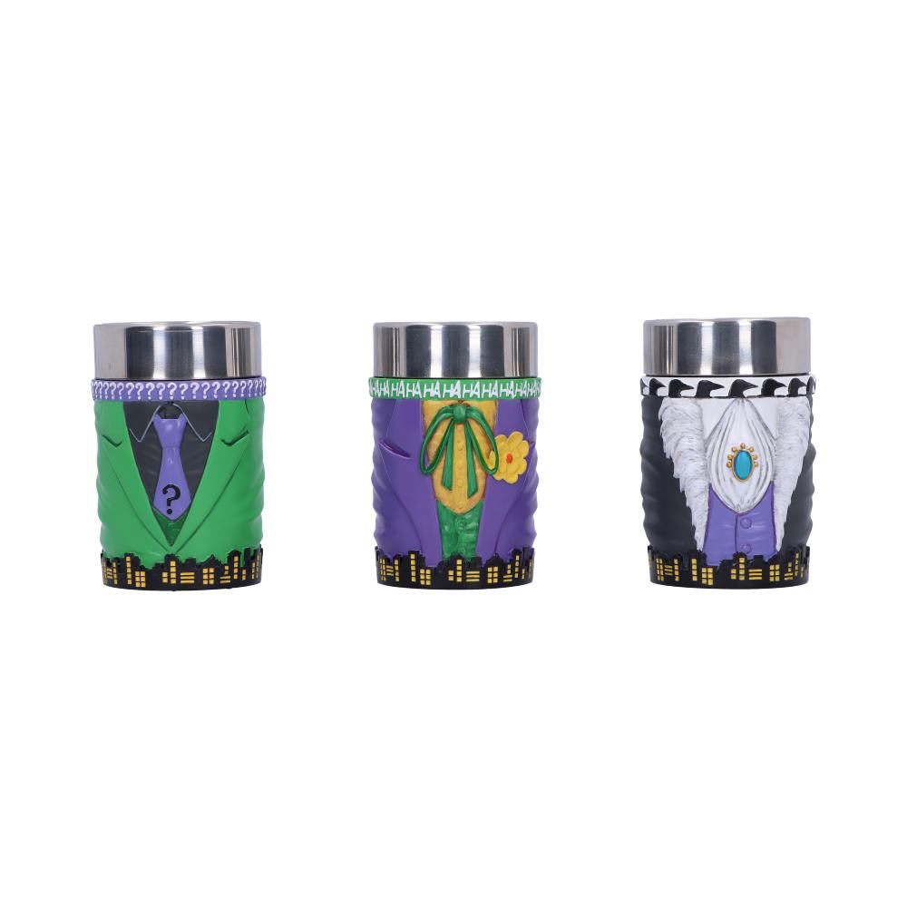 DC Batman Super-Villain Collectible Mini Cup Set