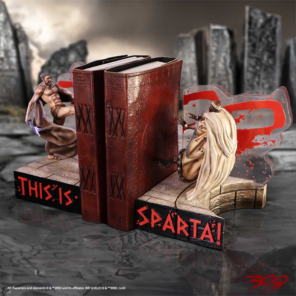 300 'This Is Sparta' Bookends 24cm