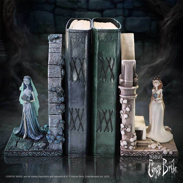 Pre-Order Corpse Bride Emily and Victoria Bookends