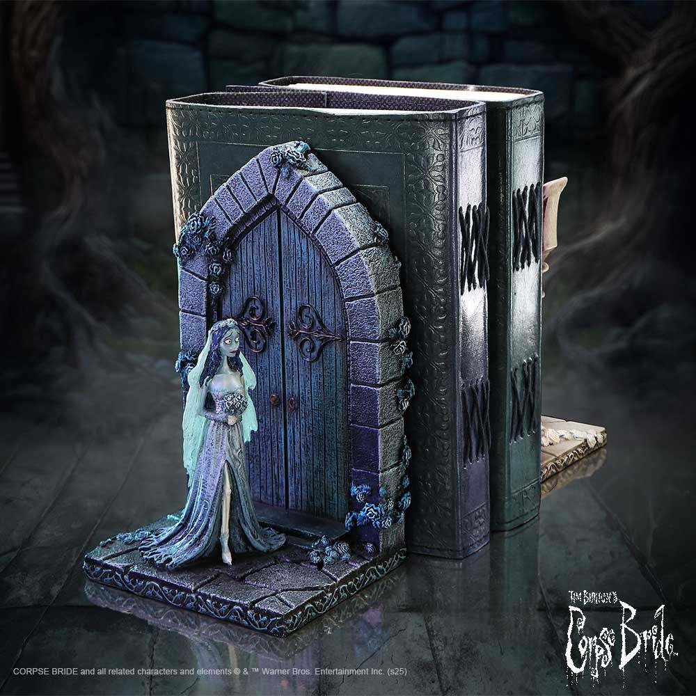 Pre-Order Corpse Bride Emily and Victoria Bookends