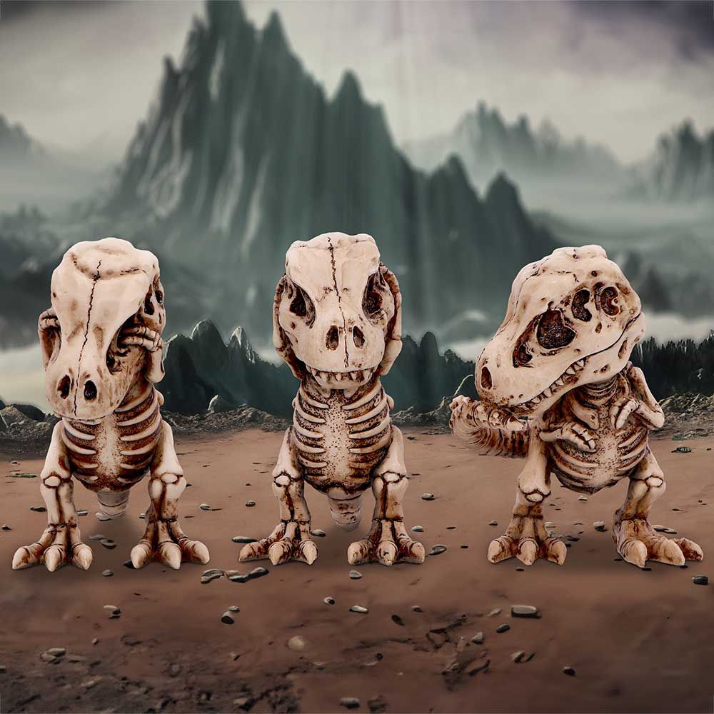 Pre-Order Three Wise Tyrannosaurus Rex Skeletons