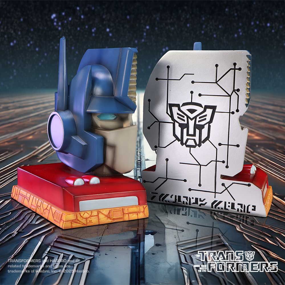 Pre-Order Transformers Optimus Prime Bookends