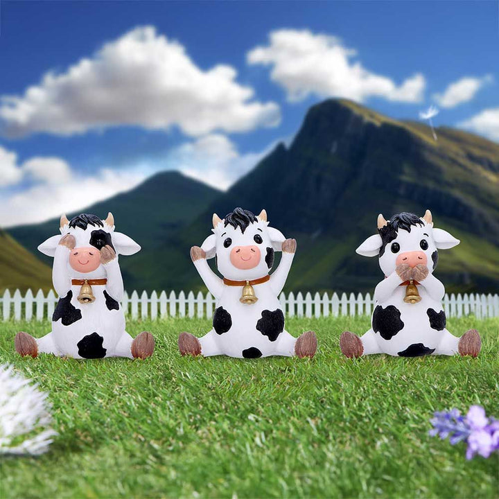 Three Wise Cows