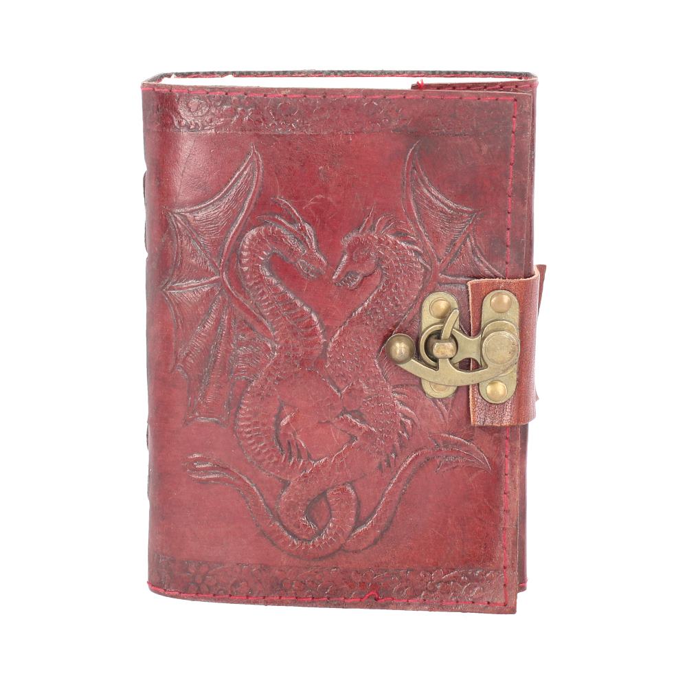 Pre-Order Double Dragon Leather Embossed Journal & Lock