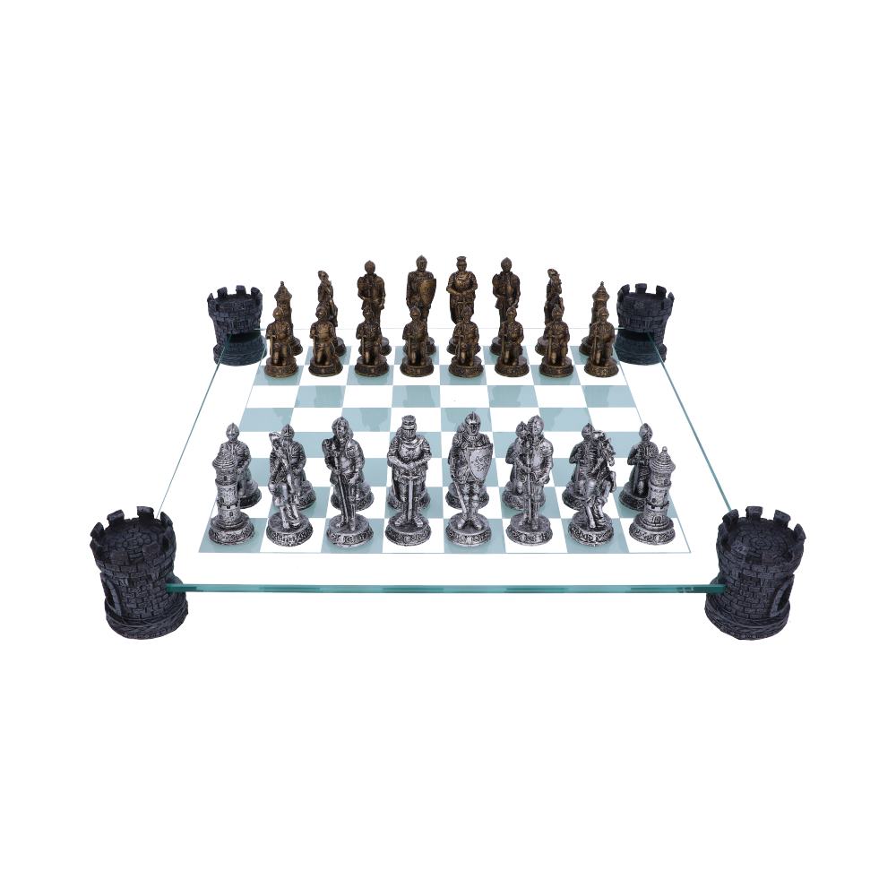 Pre-Order Medieval Knight Chess Set 43cm