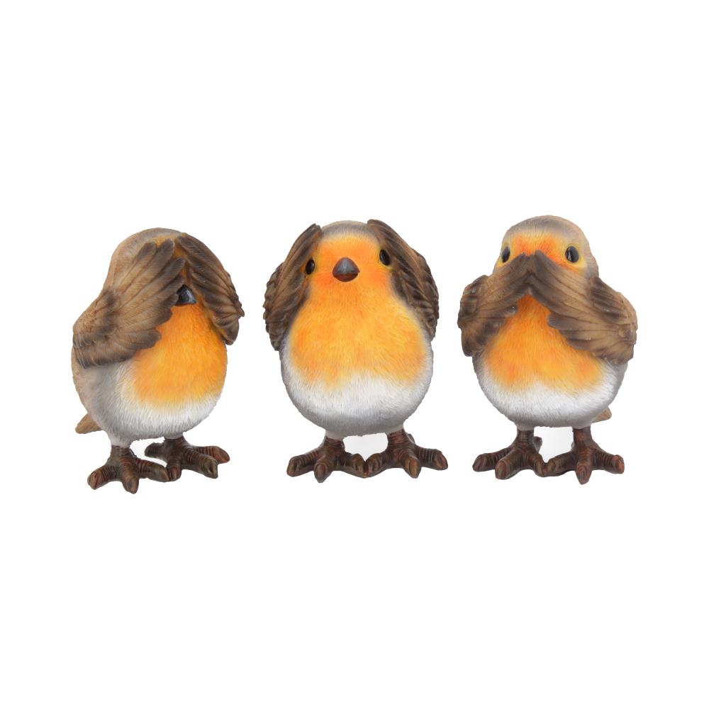 Pre-Order Three Wise Robins 8cm