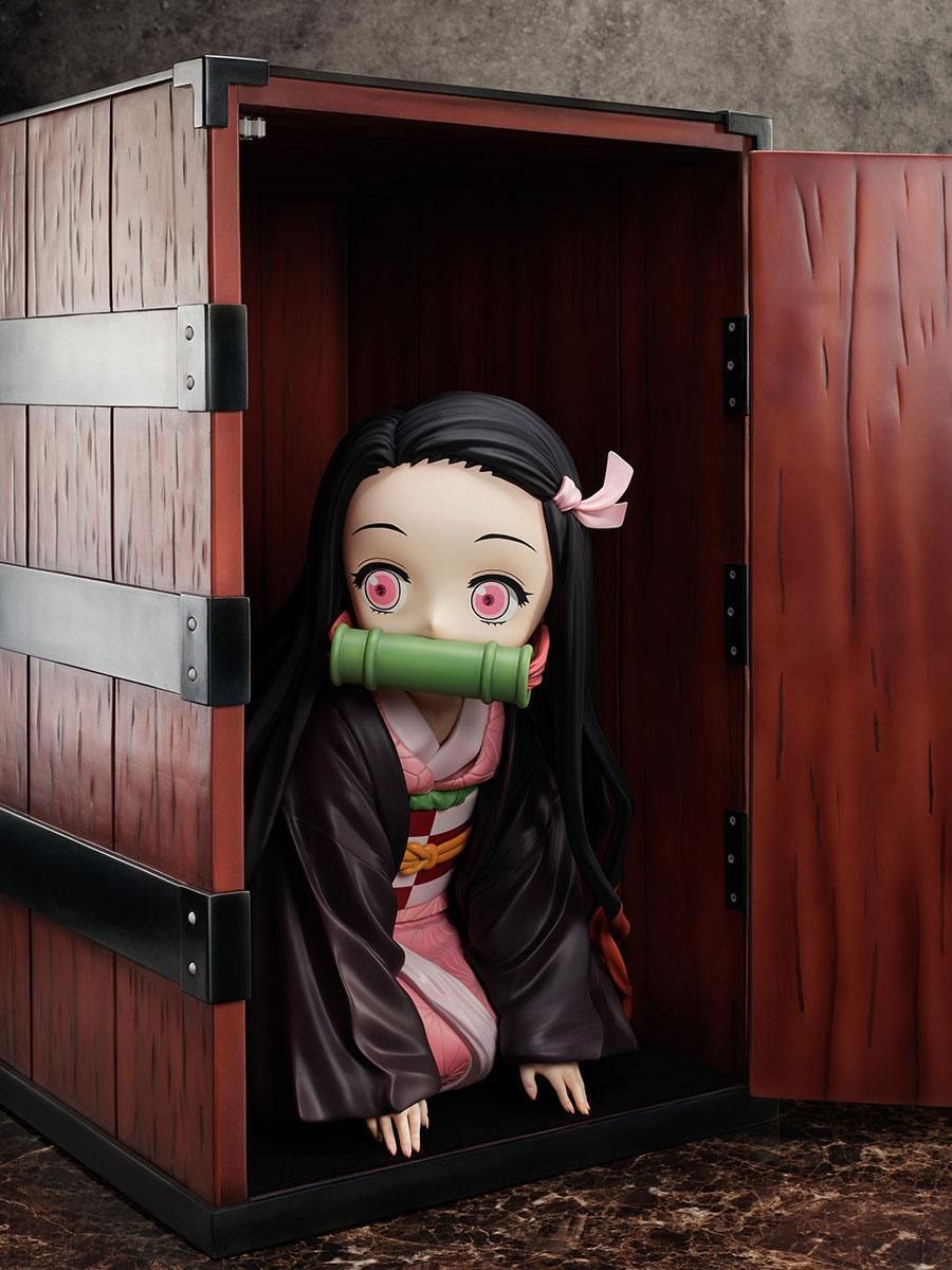 Nezuko In A Box Big Size Statue | Demon Slayer