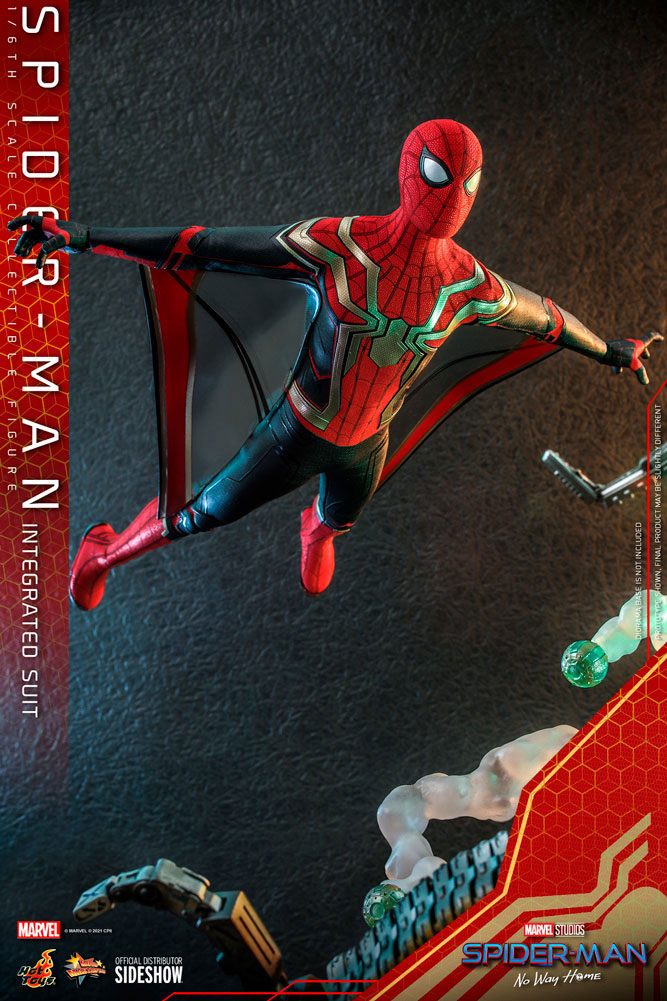 Spider-Man: No Way Home Movie Masterpiece Action Figure 1/6 Spider-Man (Integrated Suit) 29 cm