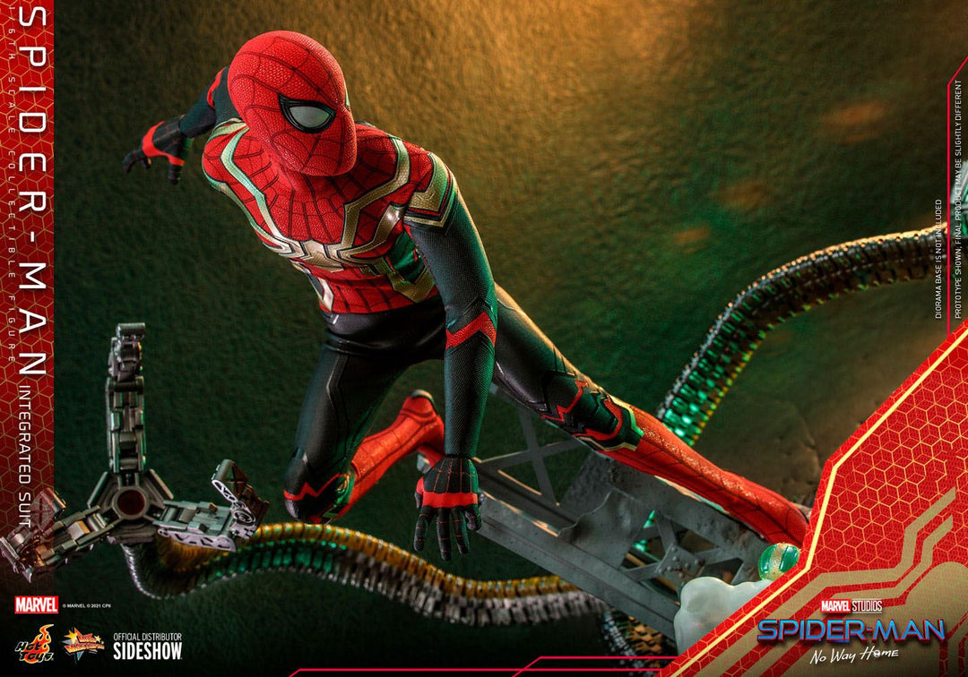 Spider-Man: No Way Home Movie Masterpiece Action Figure 1/6 Spider-Man (Integrated Suit) 29 cm