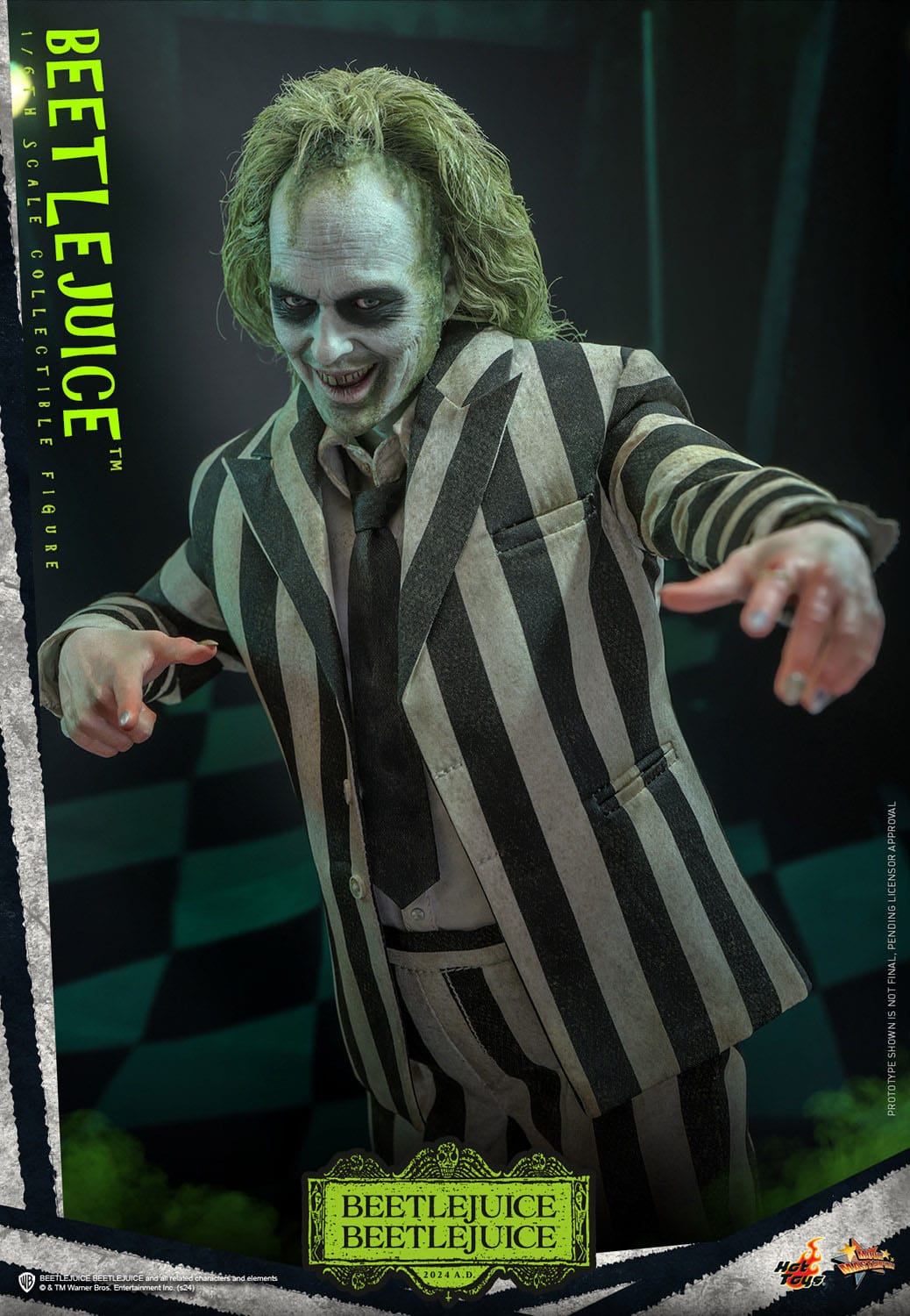 Beetlejuice Beetlejuice Movie Masterpiece Action Figure 1/6 Beetlejuice 30 cm