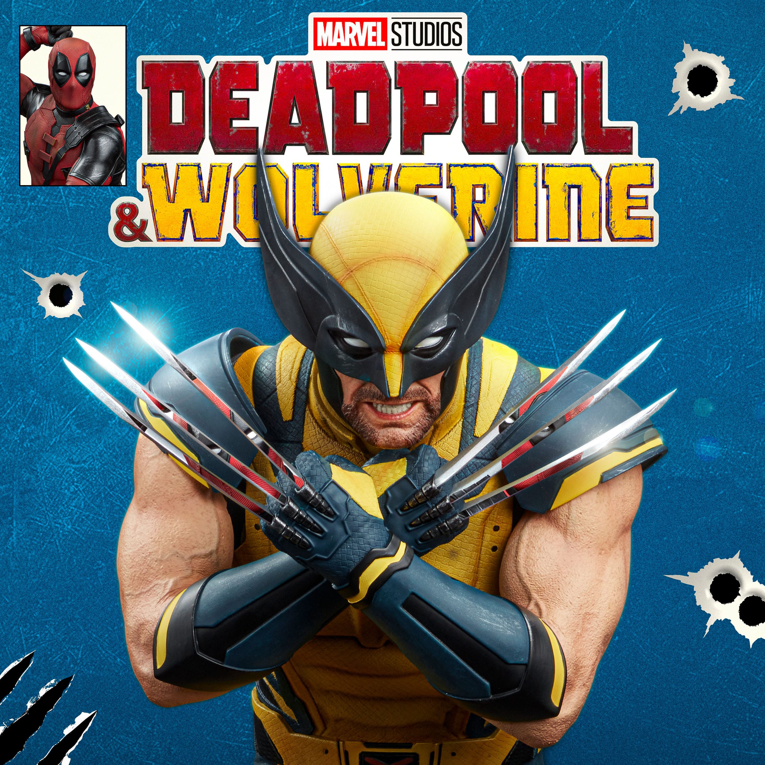 ★MARVELCOLLECTION★ Small Planet Deadpool Wolverine Heart B Wolverine Deadpool 3 Legacy Replica Statue | Marvel | Planet