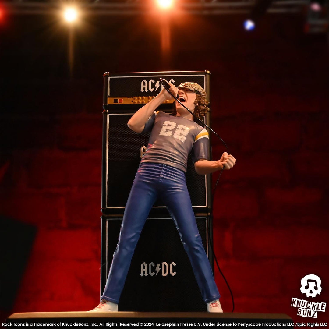 Brian Johnson Rock Iconz Statue | AC/DC