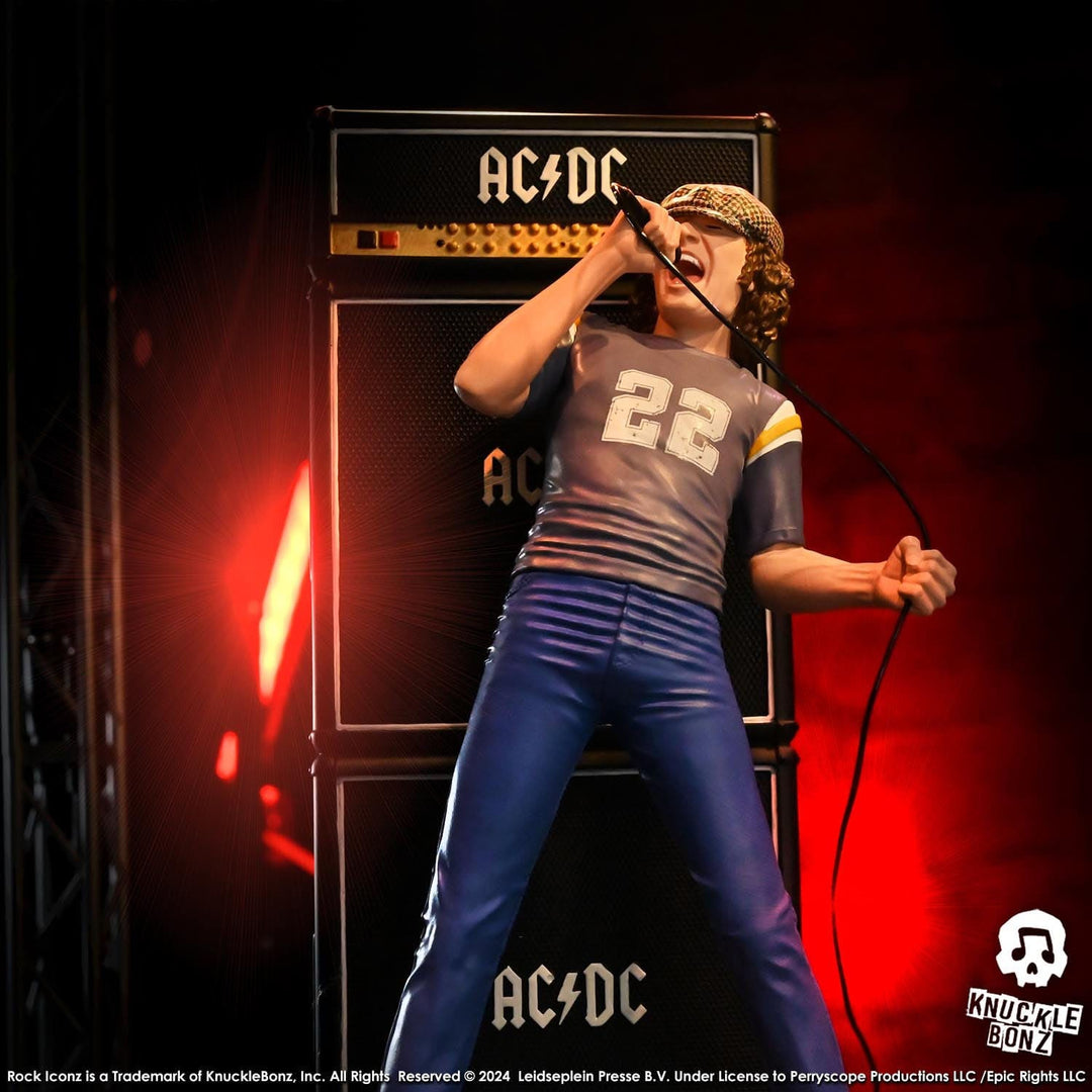 Brian Johnson Rock Iconz Statue | AC/DC