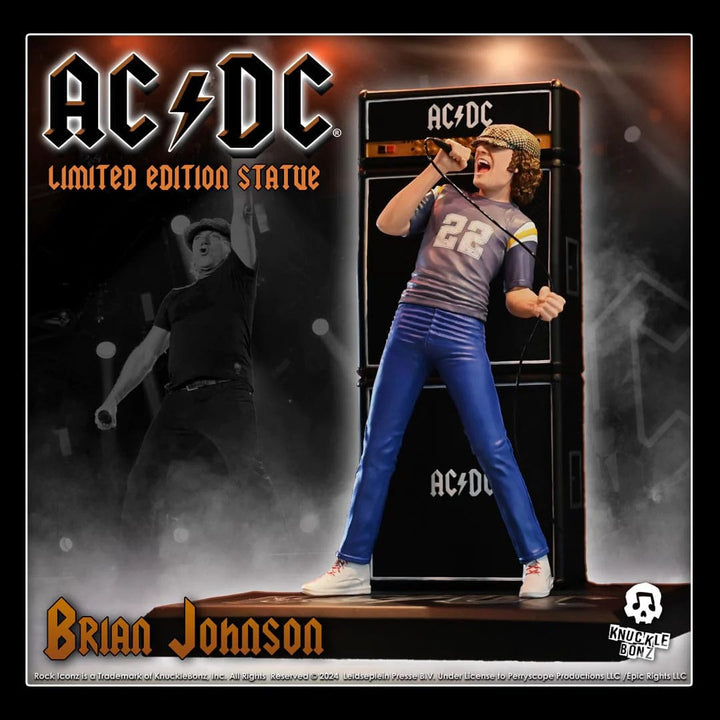 Brian Johnson Rock Iconz Statue | AC/DC