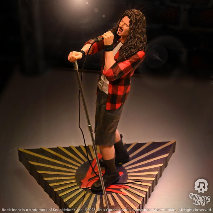 Chris Cornell Rock Iconz Statue | Soundgarden