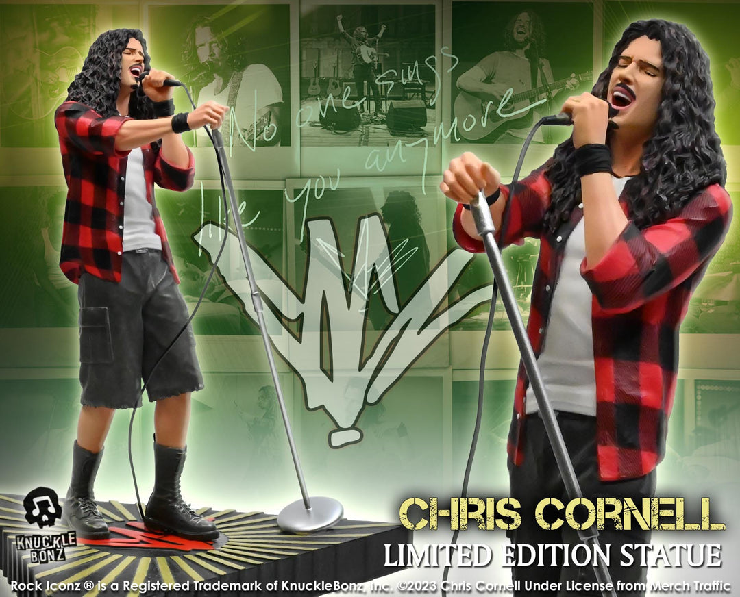 Chris Cornell Rock Iconz Statue | Soundgarden